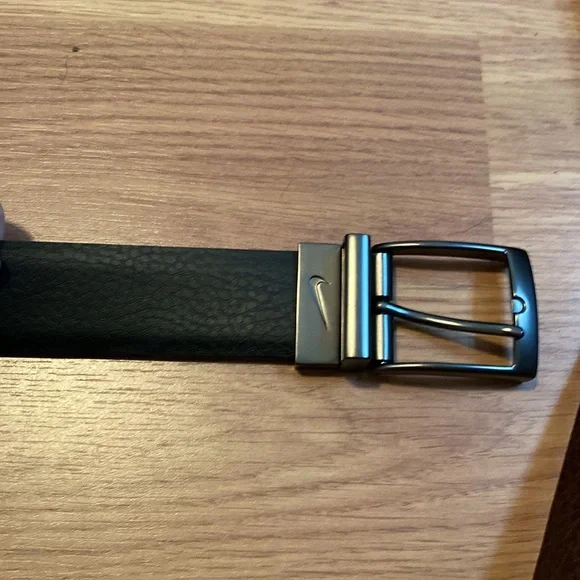 Nike black brown reversible belt - Picture 2 of 4